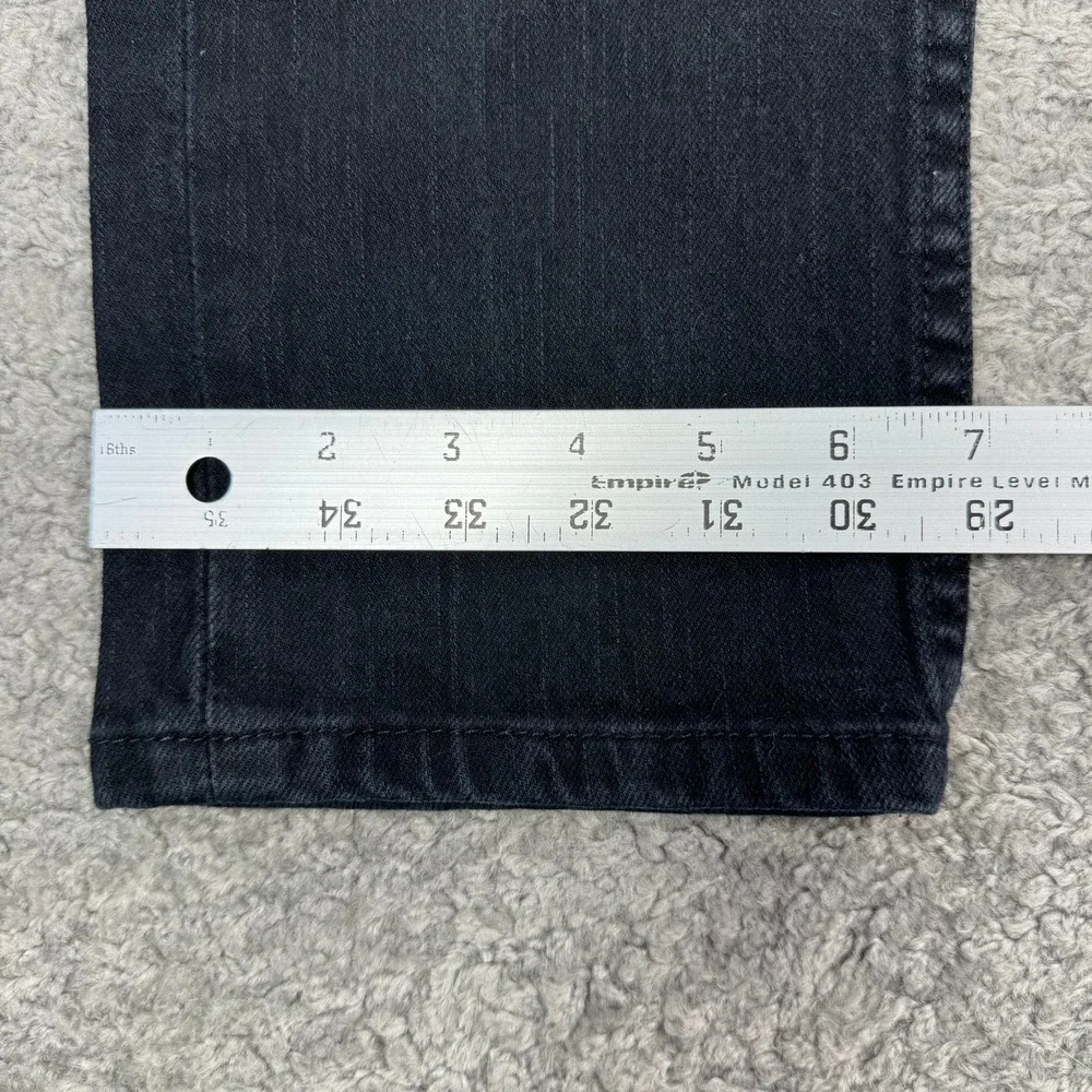 Levis 511 Slim Fit Black Jeans Mens 29x32 04511-4406 Dark Wash Denim Pants